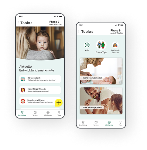 Screenshots of the Humanoo Kids app