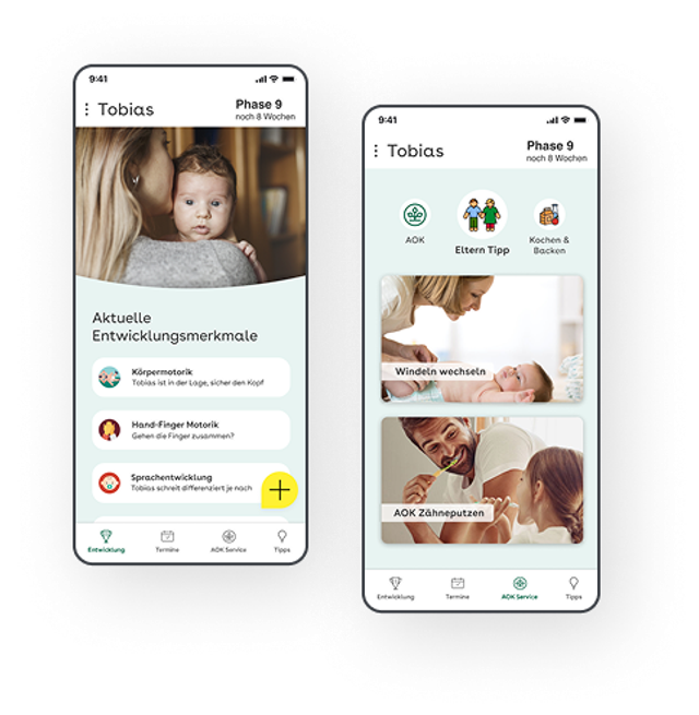 Screenshots of the Humanoo Kids app