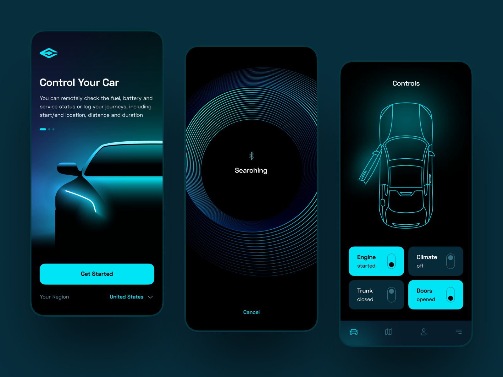 App for real-time car data