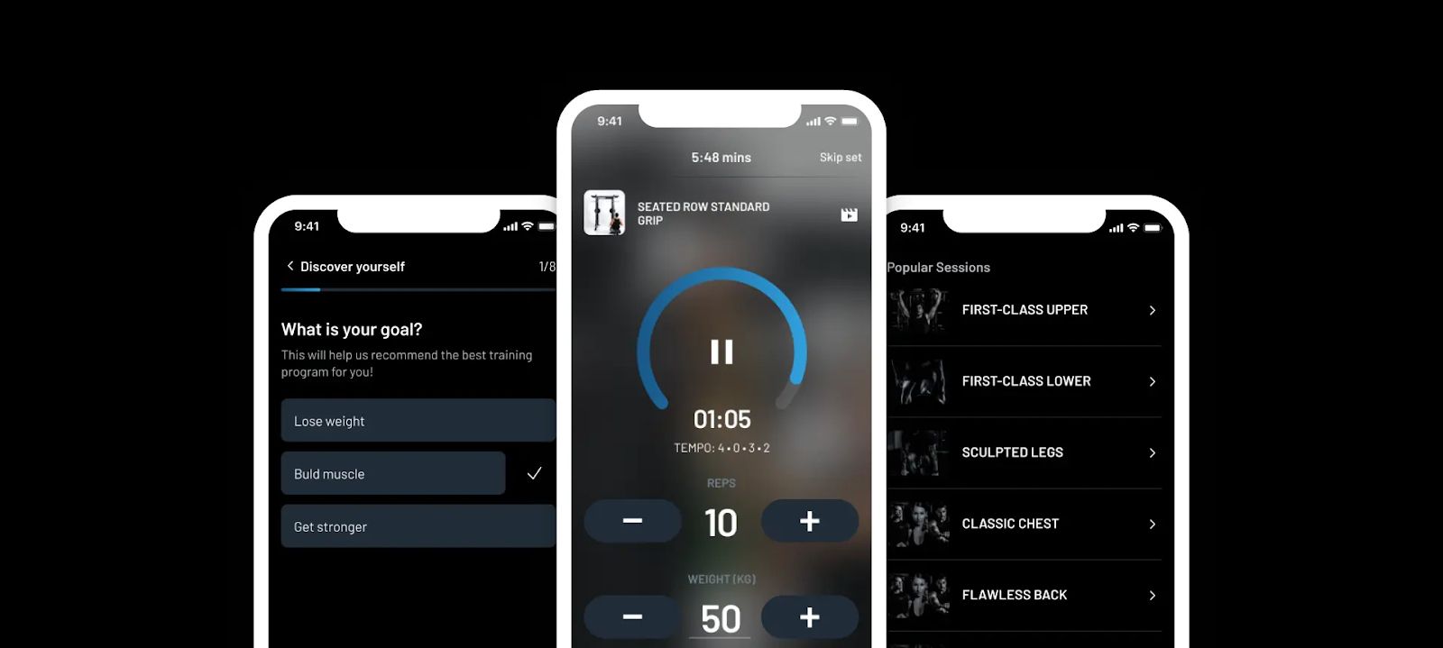 An illustration of the Force USA app displaying real-time data and a content management system