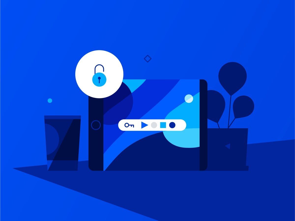 Internet of things security measures are mostly managed by regular software updates to keep the IoT consumers protected from various vulnerabilities (*image by [studiocat](https://dribbble.com/studiokat){ rel="nofollow" target="_blank" .default-md}*)