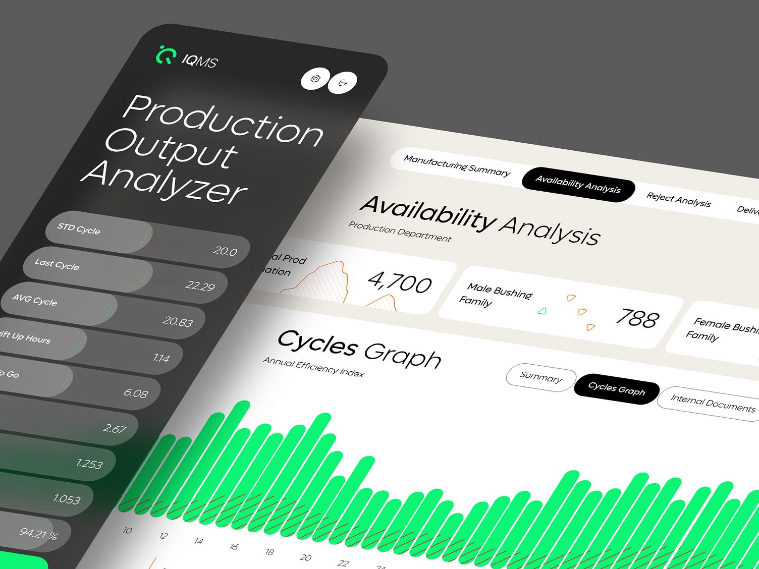 An example of the manufacturing ERP software