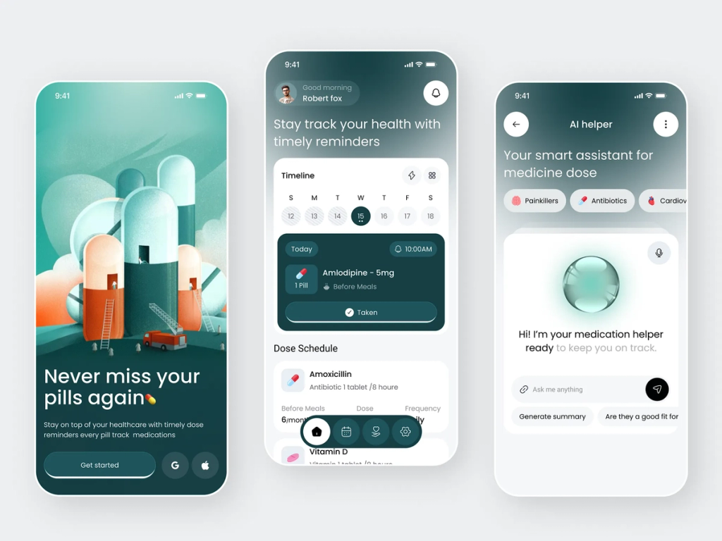 Medication Reminder & Health Tracking App