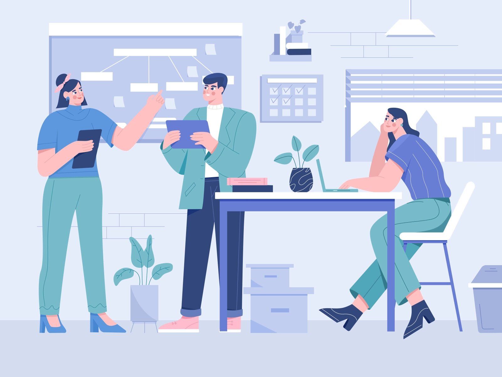 In this section, we’ll share our experience of negotiating with potential clients on building SaaS platforms for them (*image by [👑 UIGO Design](https://dribbble.com/UIGODesign){ rel="nofollow" target="_blank" .default-md}*)