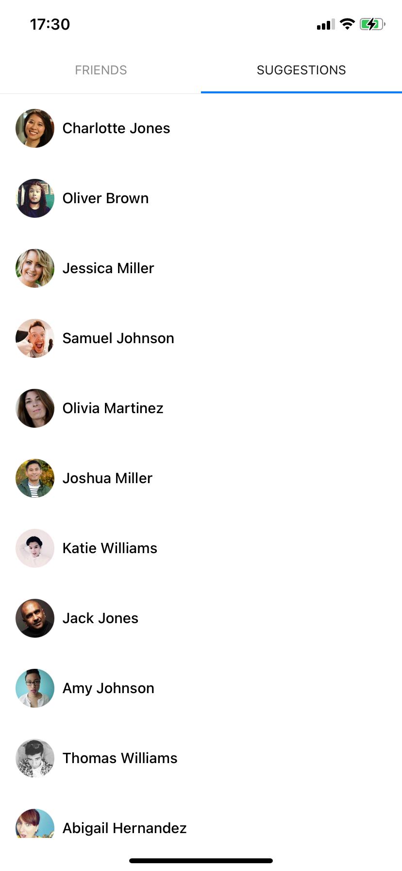 Collapsing tab header with React Native