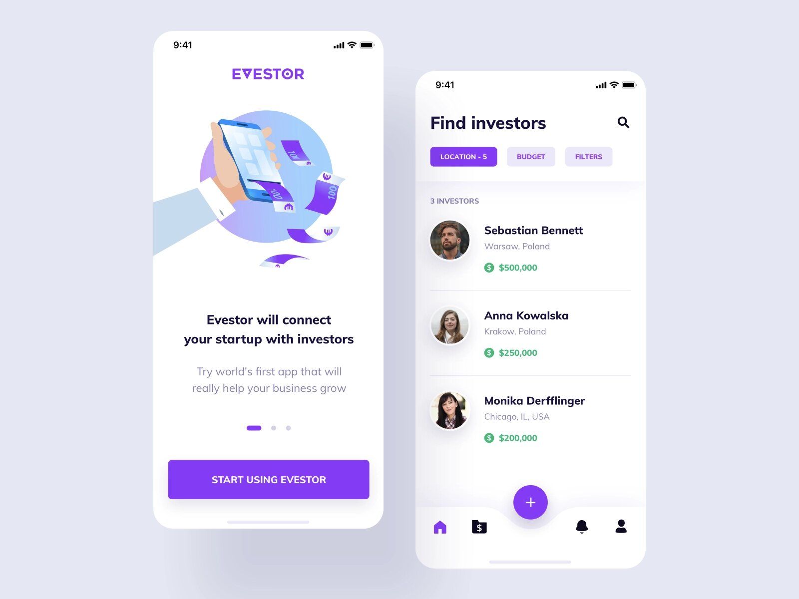 At the first round, you may not understand how to present your business positively and raise capital from new investors (*image by [Kamil Halada](https://dribbble.com/kamilhalada){ rel="nofollow" target="_blank" .default-md}*)