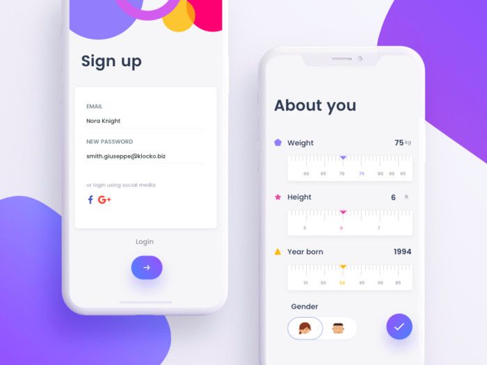 Then you should find out how users are going to interact with your product (*image by [Johny vino™](https://dribbble.com/johnyvino){ rel="nofollow" .default-md}*)