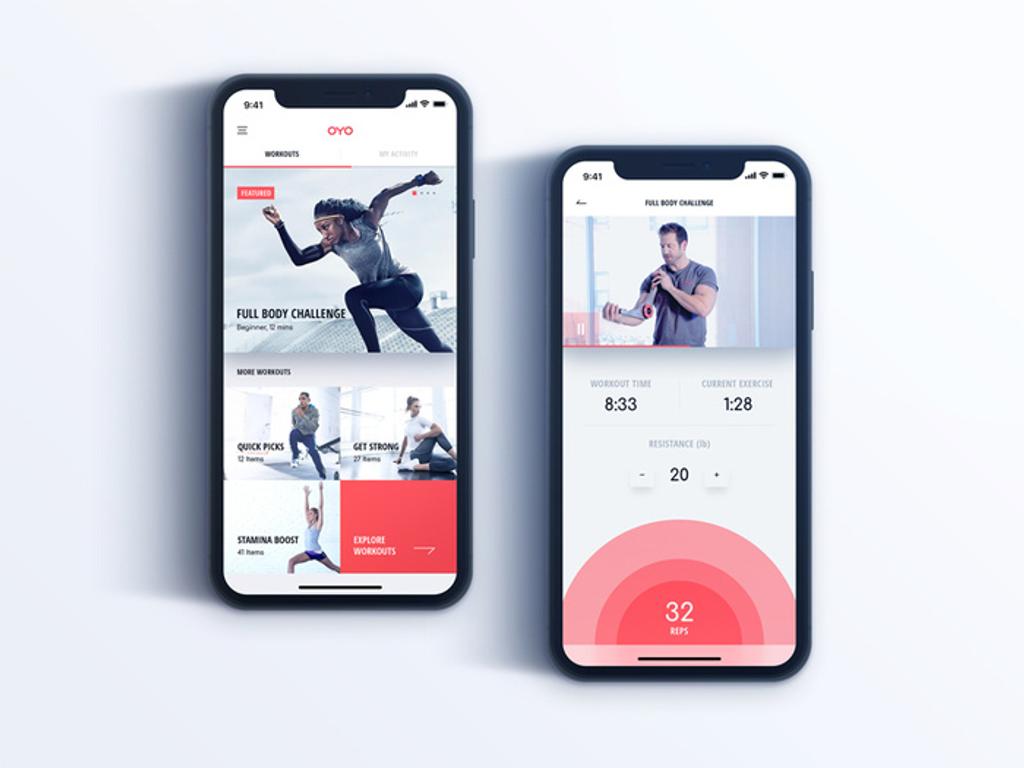 Some workout apps look like a masterpiece