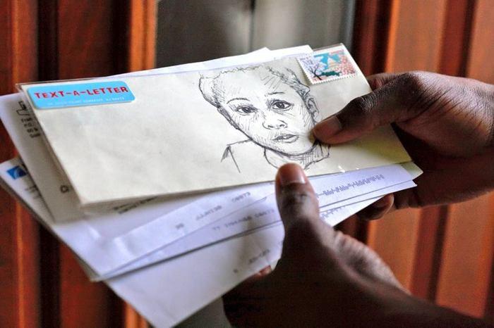 That's how the letter from our app looks like in the real life
