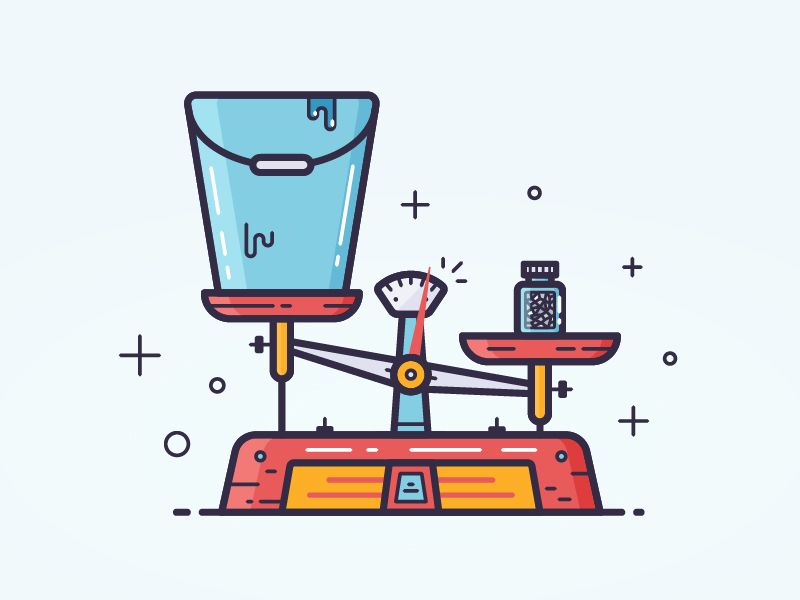 Don't forget to keep the balance (*image by [Oleg Levin](https://dribbble.com/mentaltricks){ rel="nofollow" .default-md}*)