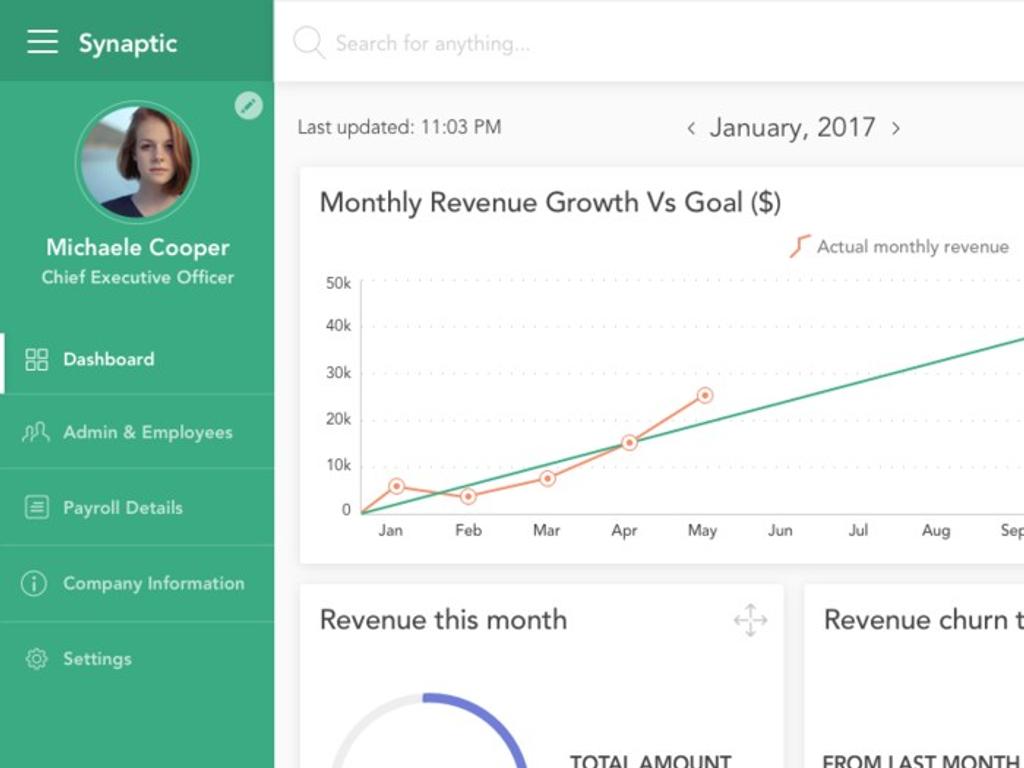 Always ask about the business success of the company's apps (*image by [Utkarsh Jha](https://dribbble.com/ukj){ rel="nofollow" .default-md}*)