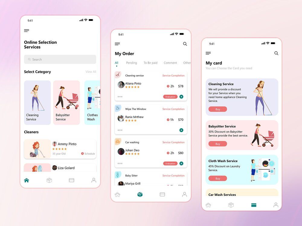 An online booking system helps to reduce the workload of staff members and access the information about their workflow (*image by [Excellent WebWorld](https://dribbble.com/excellentwebworld){ rel="nofollow" target="_blank" .default-md}*)