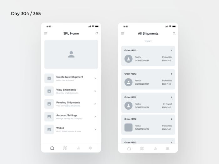 Wireframes show that you have made some steps from the idea itself to actions (*image by [Kishore](https://dribbble.com/elitepixels){ rel="nofollow" .default-md}*)