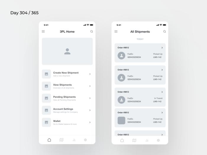 Wireframes show that you have made some steps from the idea itself to actions (*image by [Kishore](https://dribbble.com/elitepixels){ rel="nofollow" .default-md}*)