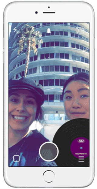 It's another way to customize your snap