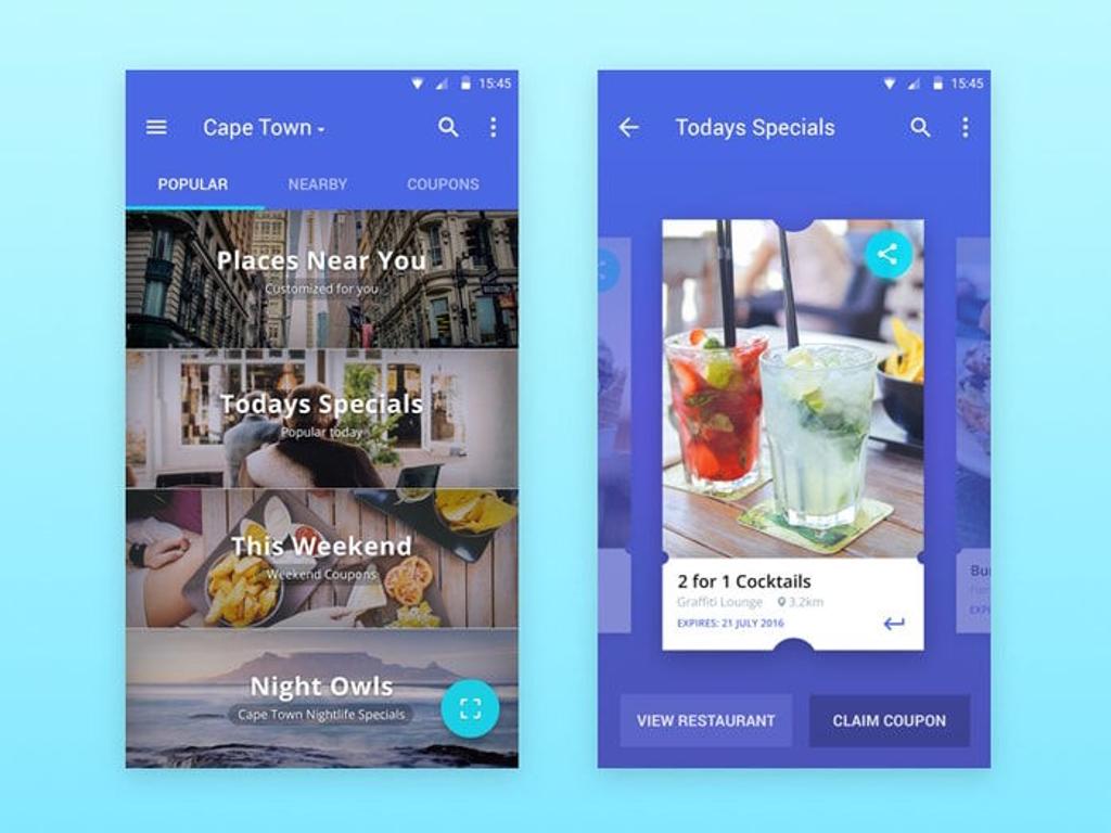 Special offers help you build brand loyalty. So we recommend adding them when you create an app for your restaurant