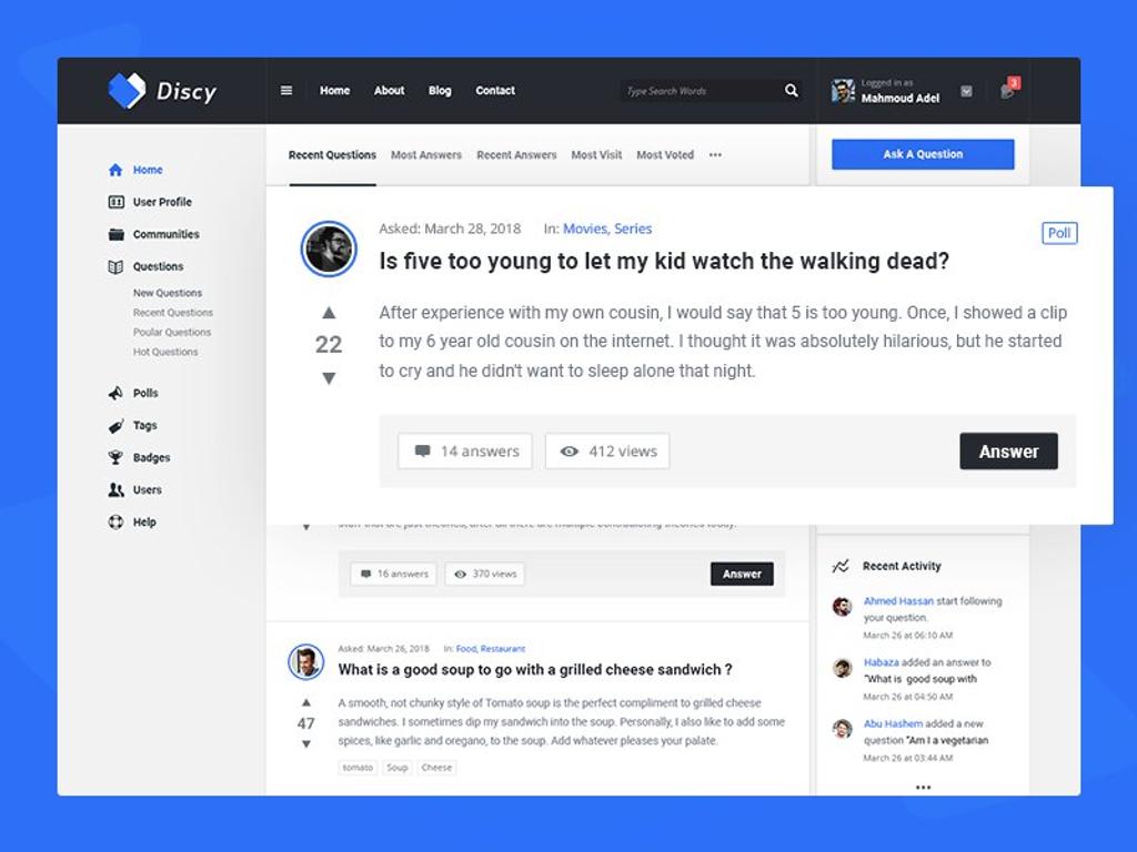Consider if you want to provide your users with forums or social media conversations when building a membership website.  
