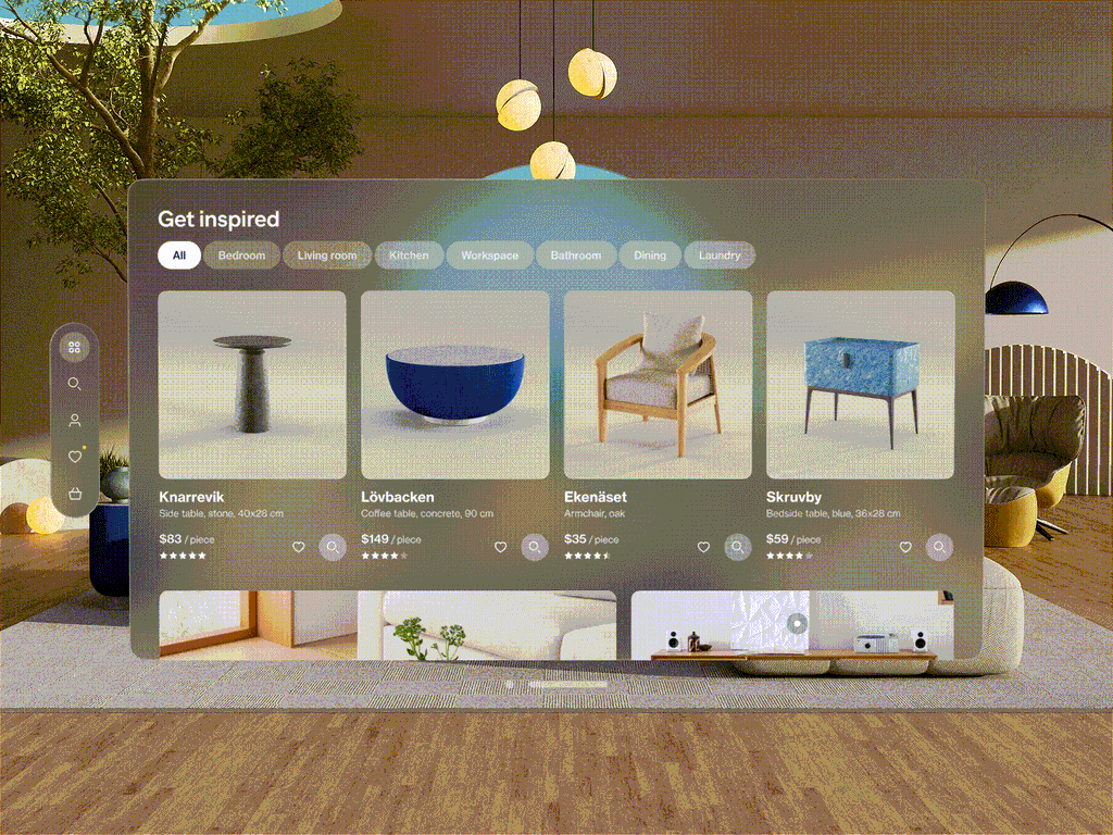 An example of AI app