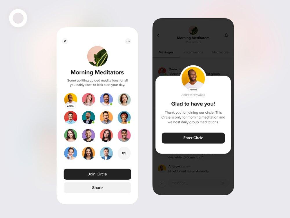 Headspace-like app for meditation with should pay attention to finding a suitable server for an affordable subscription price to store meditation content