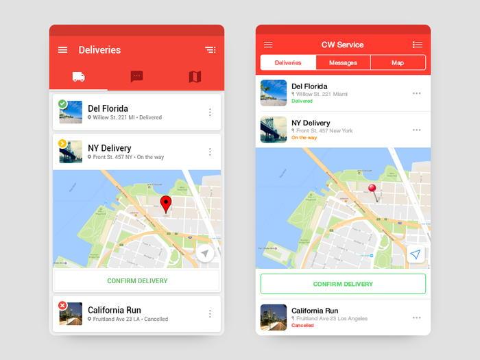 Android or iOS development requires you to pay attention to titles placement so the app functions unser-friendly on both platforms