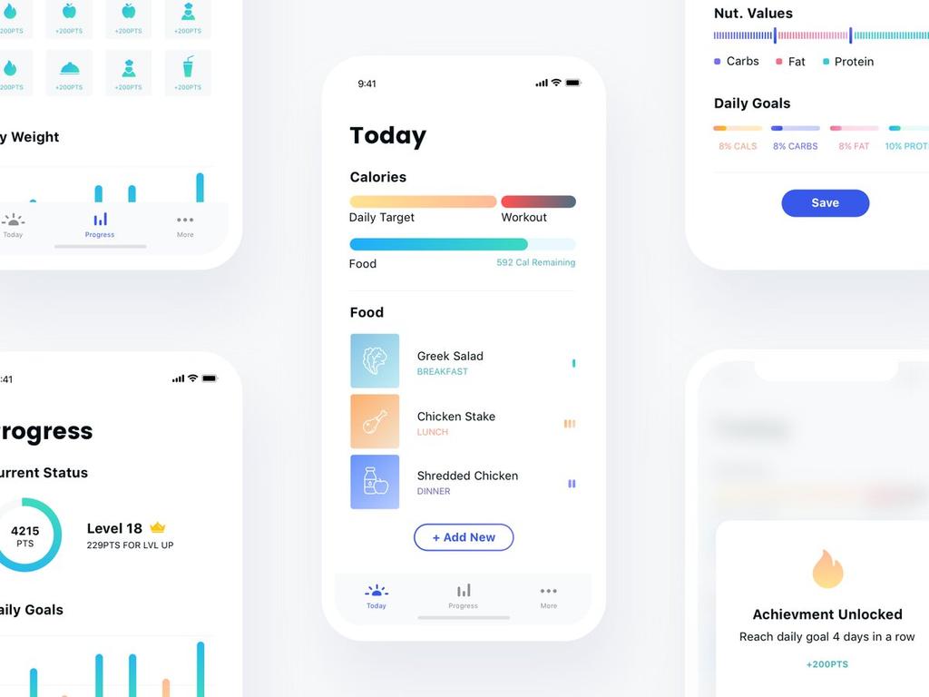 You can combine your and service's data. For example, develop your own nutrition app and stream workout data from Garmin to show an accurate daily calorie balance