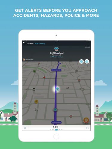 Waze uses all available sources of data to provide the most complete and useful information to drivers