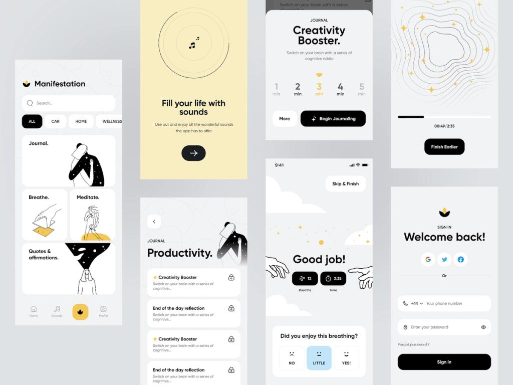 Meditation and mindfulness apps provide users with accessible tools and practices to enhance mental clarity and emotional well-being