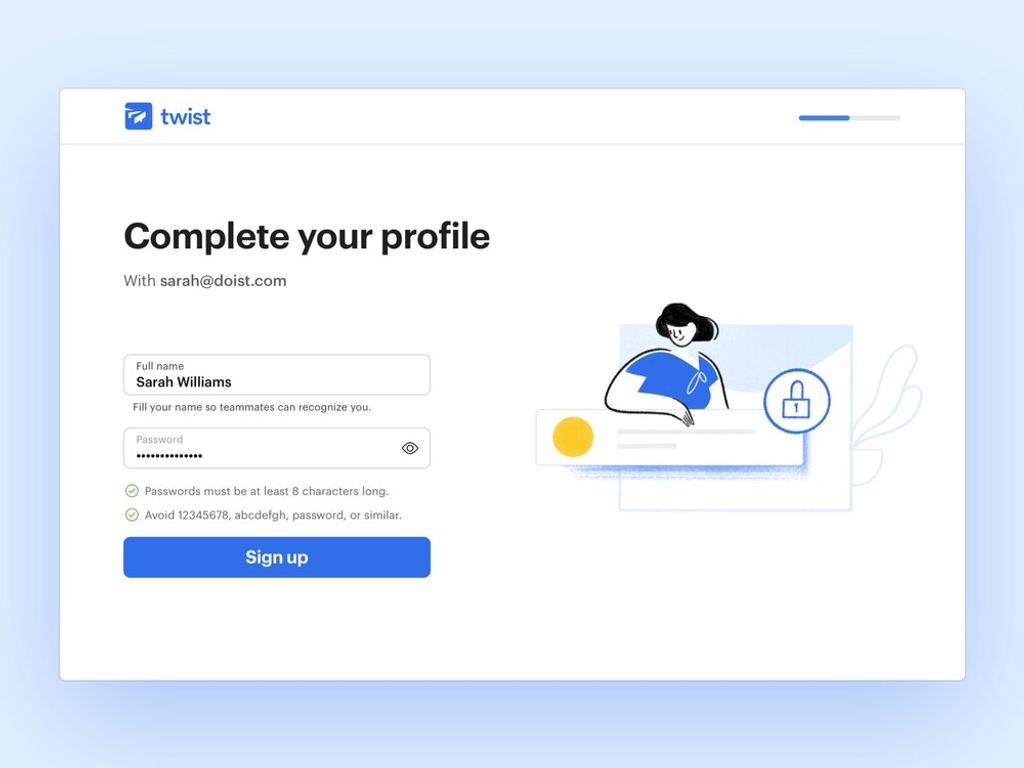 To create a video streaming service, you might need this info from viewers (*image by [ Ben Breckler](https://dribbble.com/benbreckler){ rel="nofollow" target="_blank" .default-md}*)