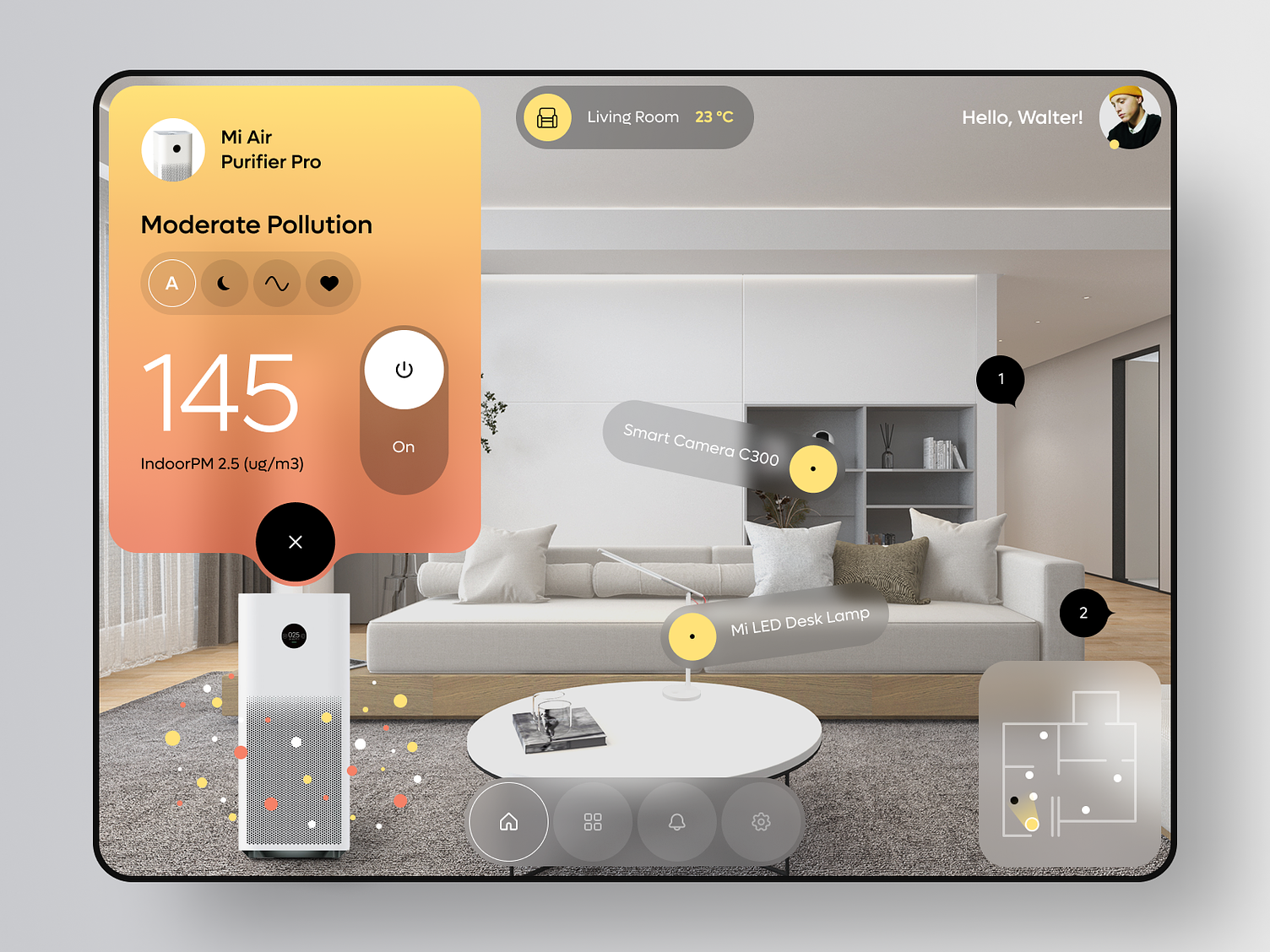 The Web BLE API allows web apps to directly control smart home devices via BLE