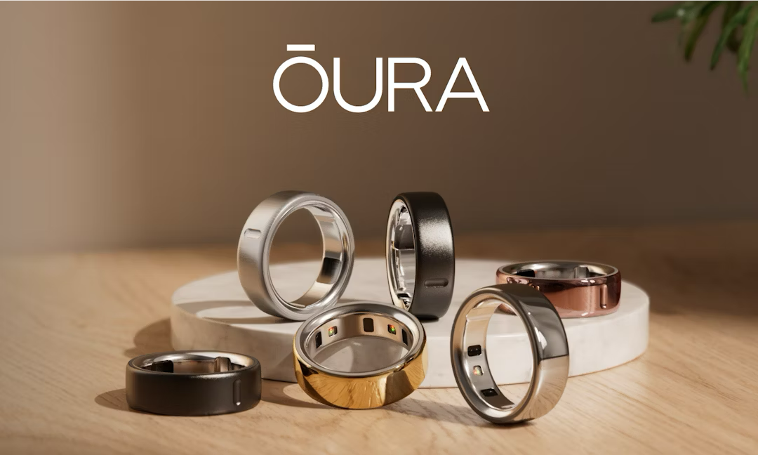 Photo of the Oura Ring series