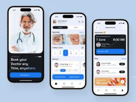 An example of the healthcare app