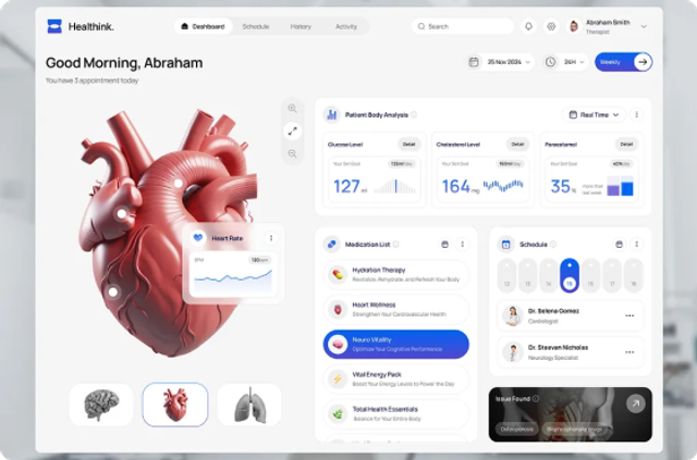 Example of the longevity & healthspan app