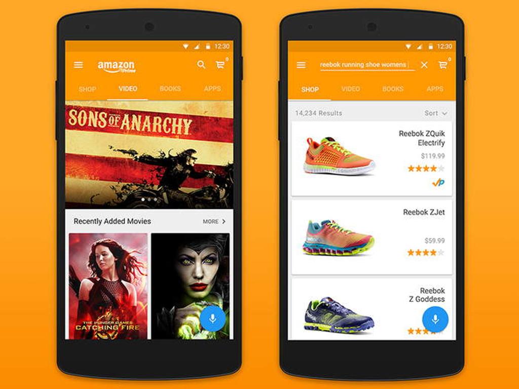 The Amazon app