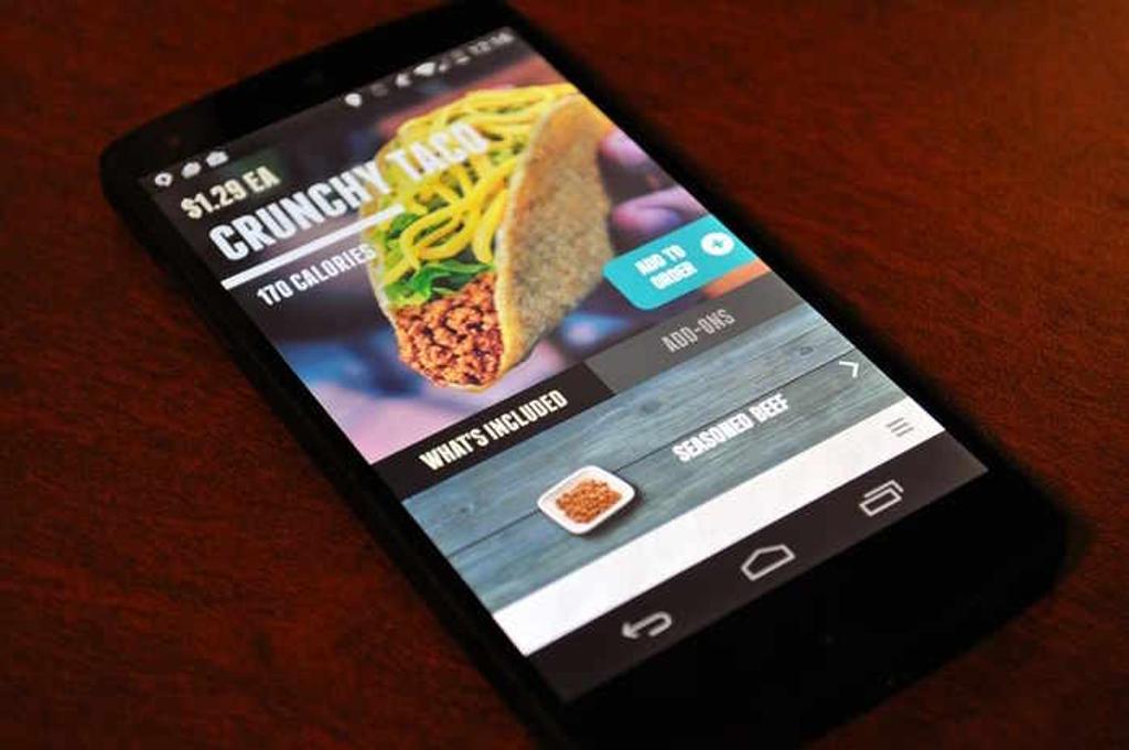 You can customize your order right in the 
app