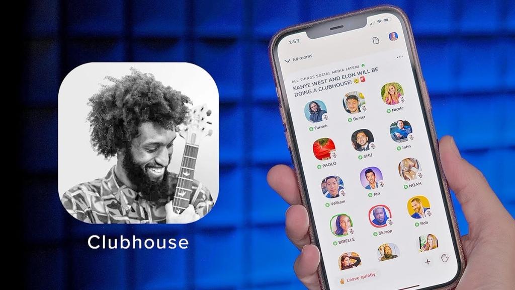 A voice chat software similar to Clubhouse might utilize the Clubhouse app case study as an example and extract specific lessons.