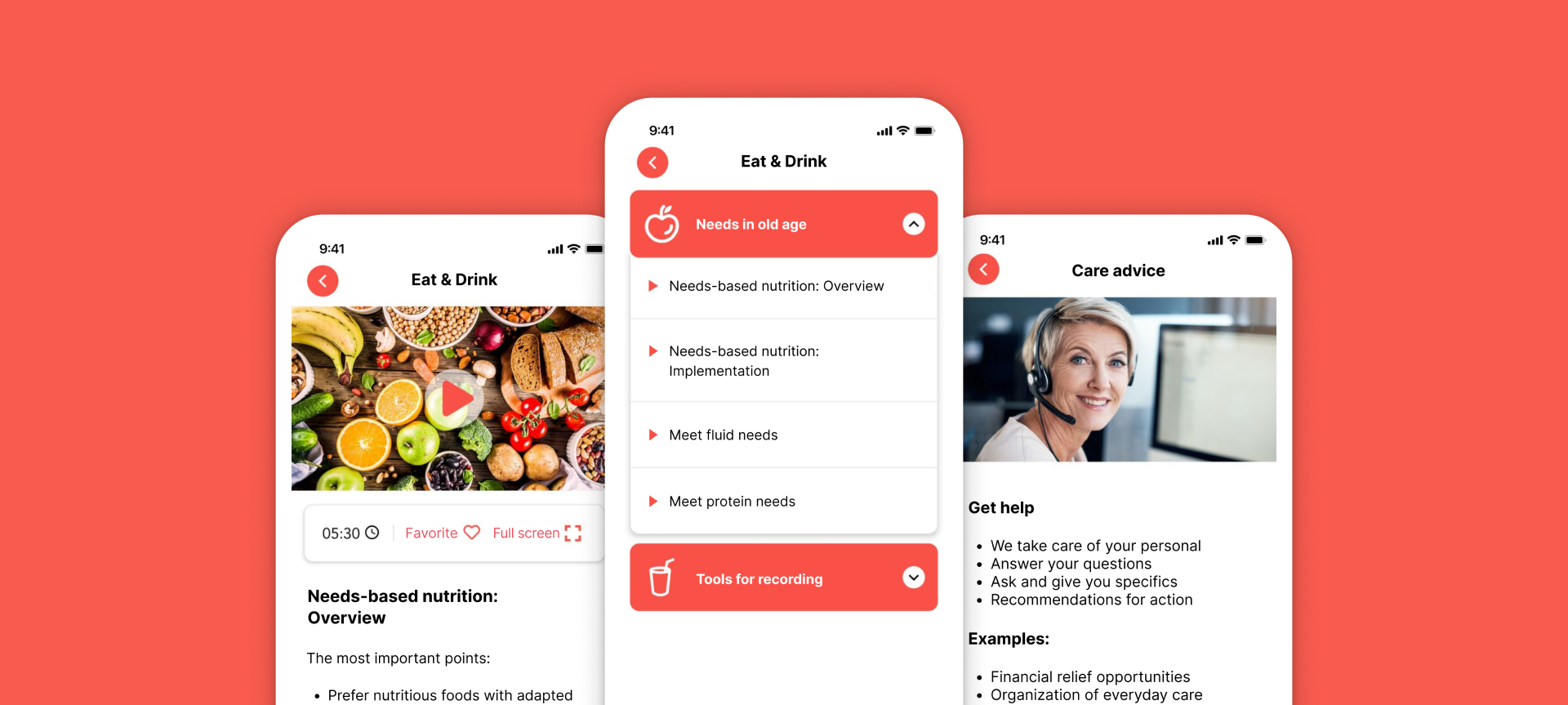 Aged care app development should focus on adding helpful content for seniors