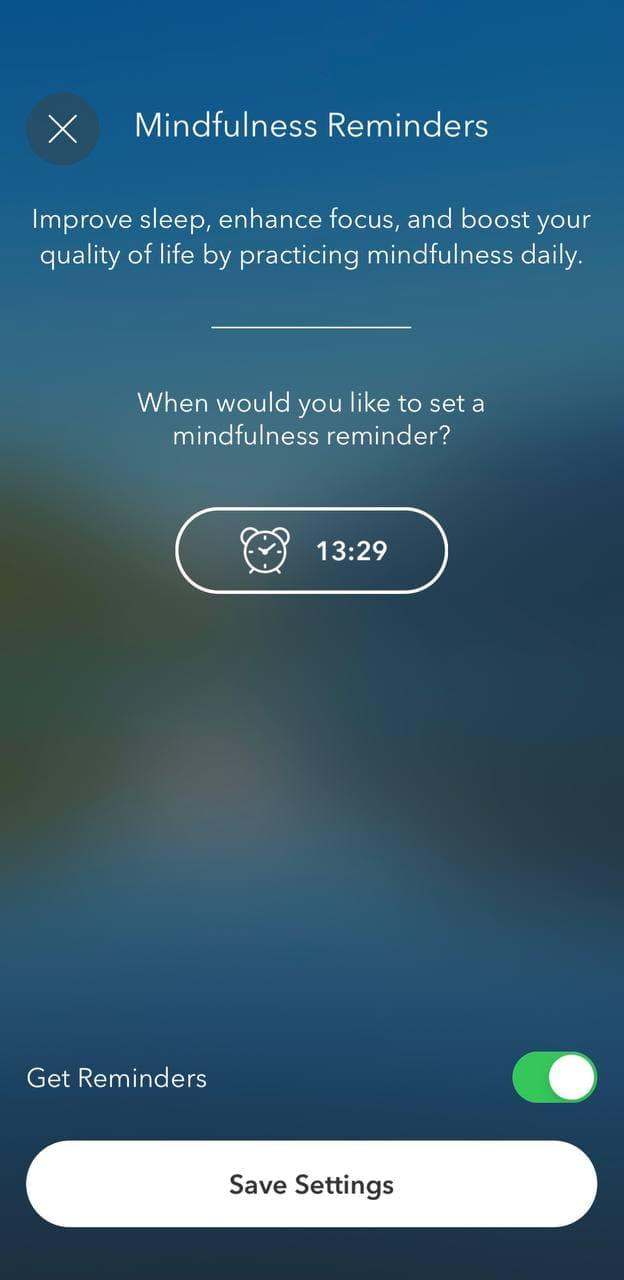 Guided meditations for mood control, breathing, life, health, wellness, and sleep improvement can be customizable for better user experience 