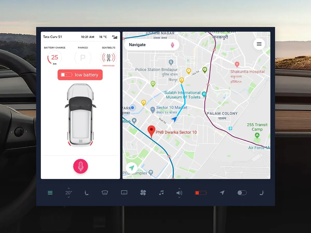 Electric vehicles charging efficiently, highlighting EV fleet management.