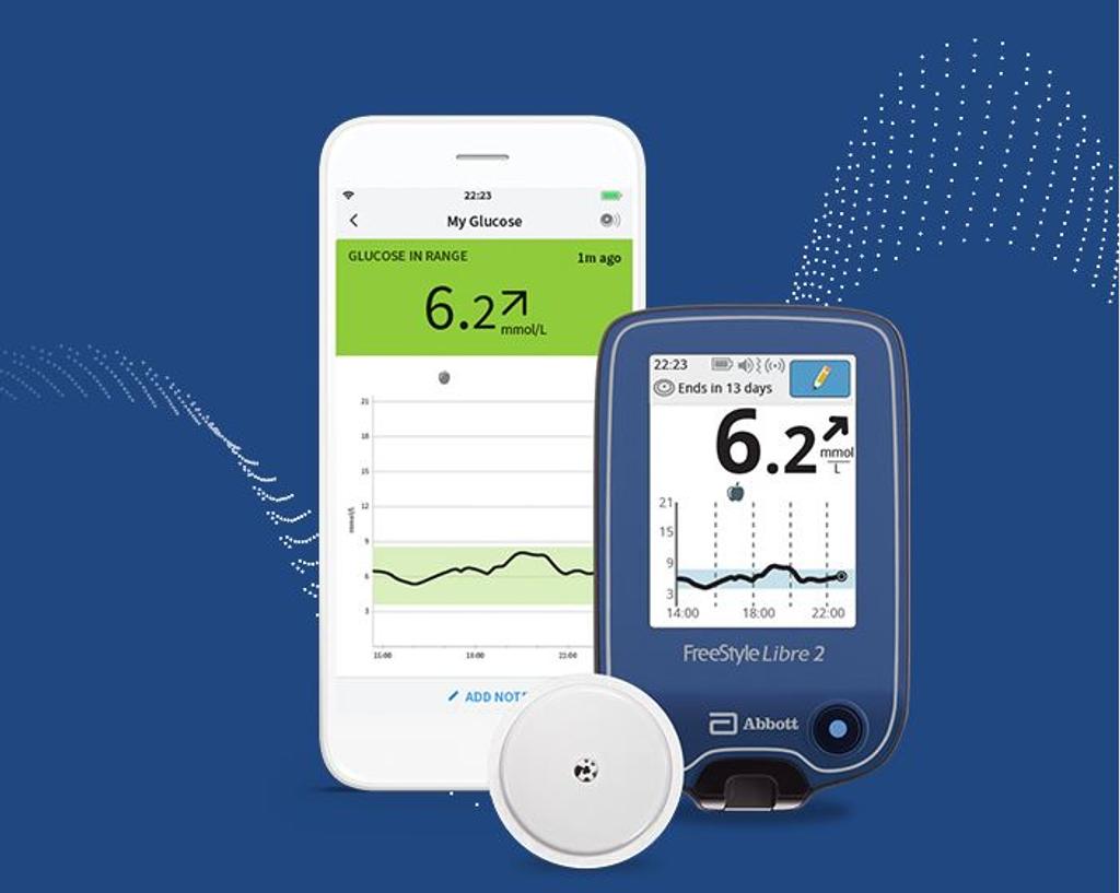 Photo of the FreeStyle Libre 2