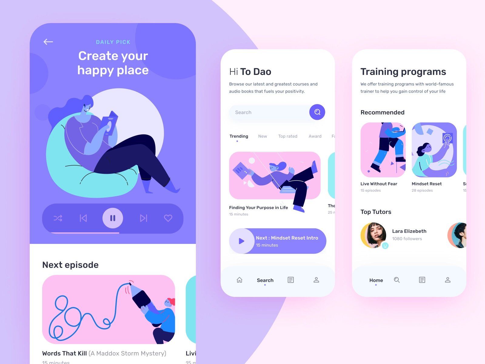 Small business apps allow you to provide high customization and track users’ response to it (*image by [Toda ✿](https://dribbble.com/todao){ rel="nofollow" target="_blank" .default-md}*)