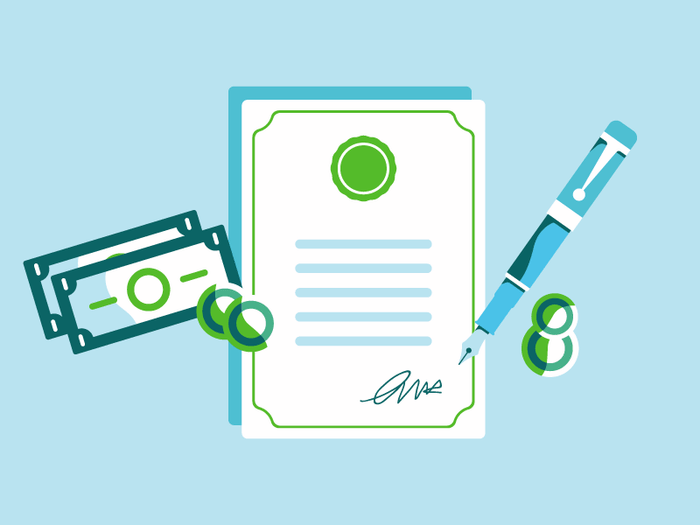 How to sign a lucrative contract? That's what you're going to find out! (*image by [Kemal Sanli](https://dribbble.com/kemal){ rel="nofollow" .default-md}*)