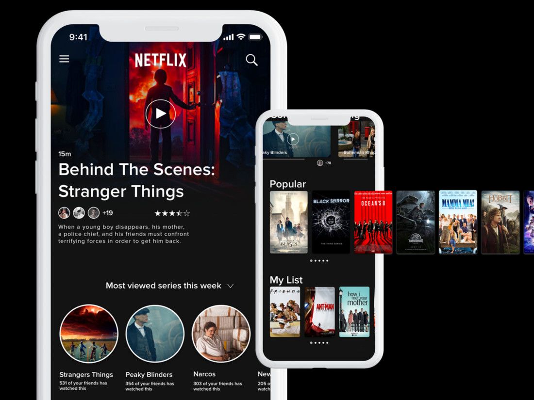 A huge number of users watch Netflix on their smartphones