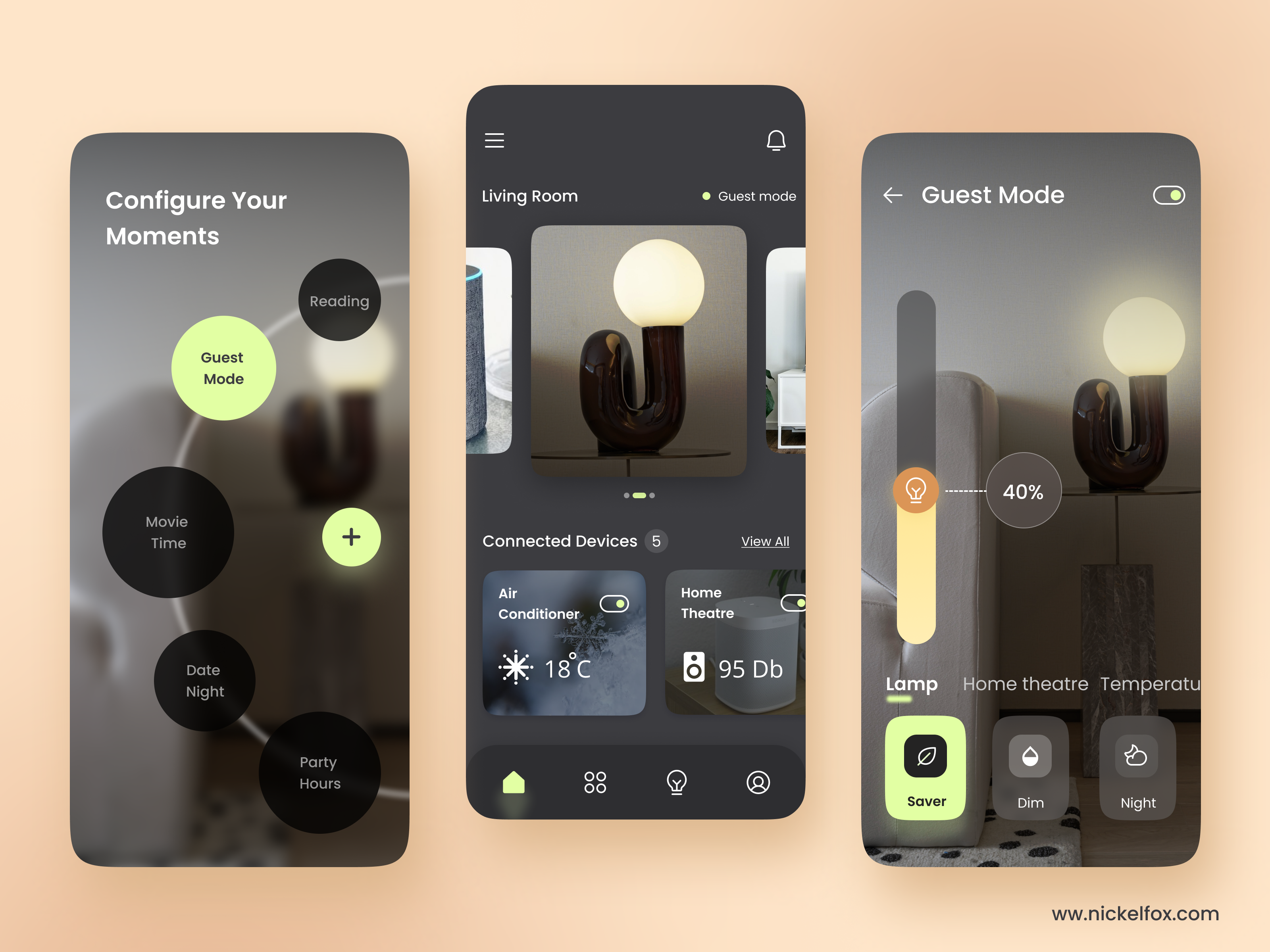 An example of a BLE app that can read data from various sensors and devices, providing real-time monitoring and control.