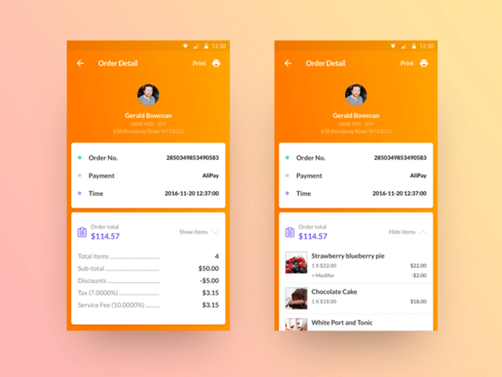 A user profile