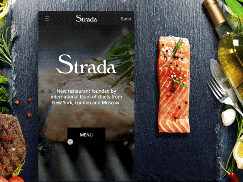 Your menu may be pretty simple but still stylish — but it's a really important part of restaurant app development