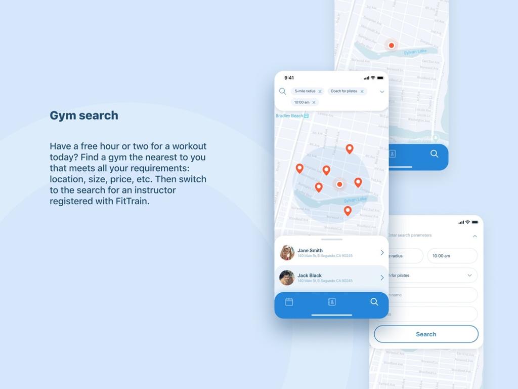 Let your users easily find nearby gyms and studios!