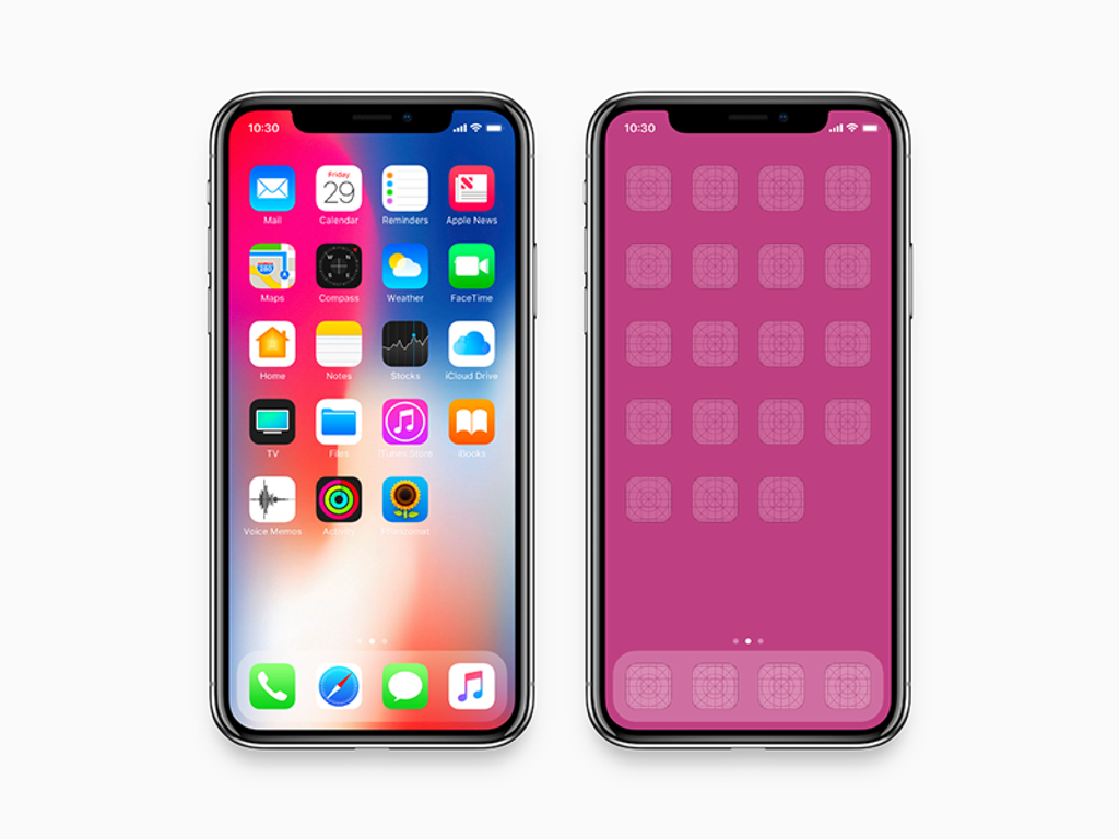 iPhone X mockup
