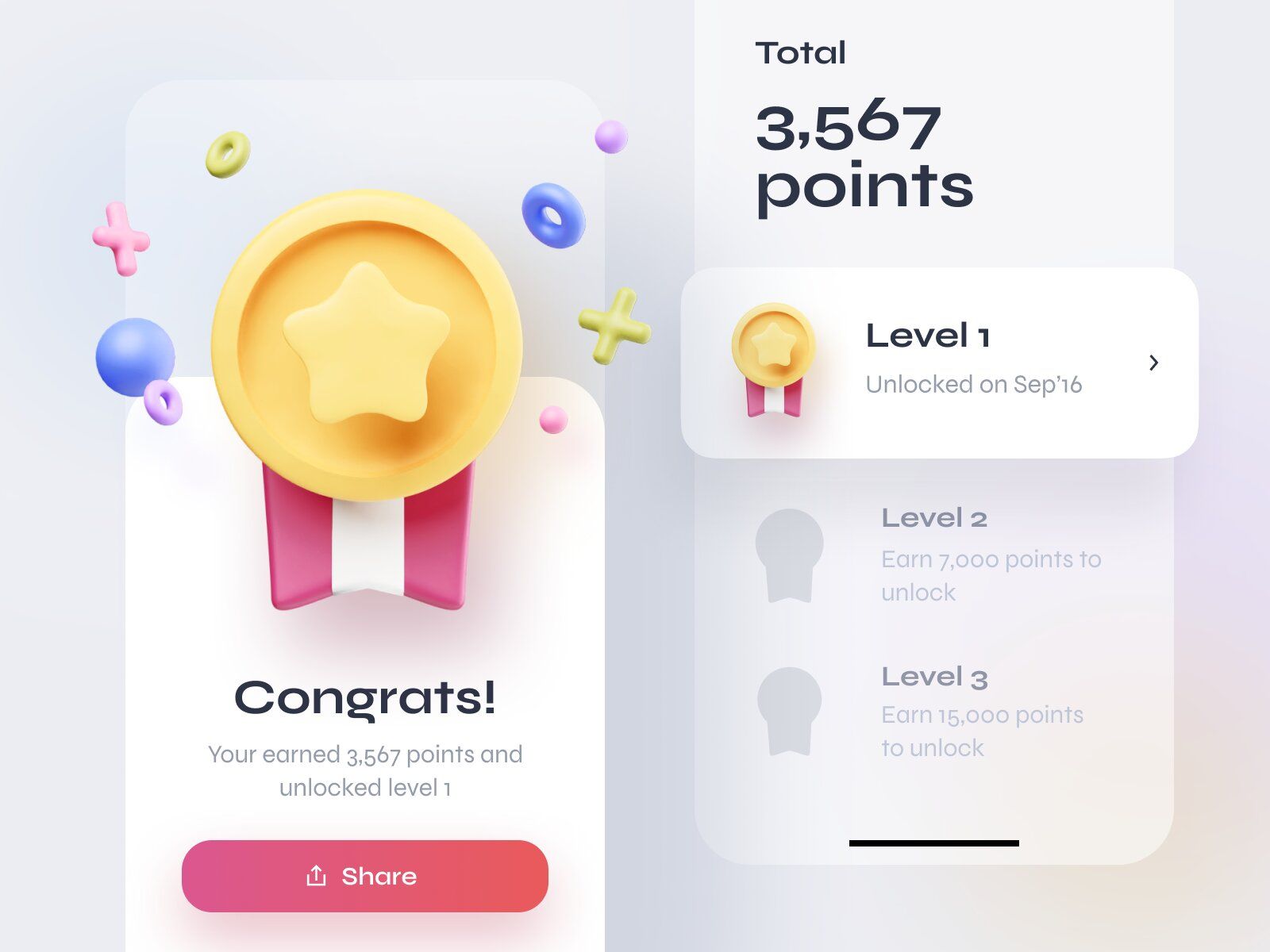In-app points (*image by [Max ⚡️ Osichka](https://dribbble.com/max_osichka){ rel="nofollow" .default-md}*)
