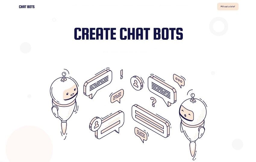 If you’d like to know how to make a chatbot, read on to find the answer (*image by [Imrah Aliev 👨🏻‍💻](https://dribbble.com/alievimrax){ rel="nofollow" target="_blank" .default-md}*)