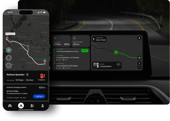 EV Route Planner App